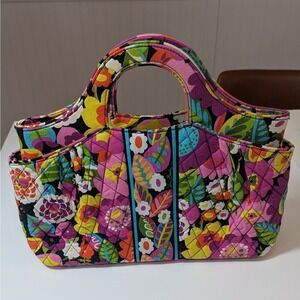 Vera Bradley Va Va Bloom Floral Quilted Handbag Womens Small Multi